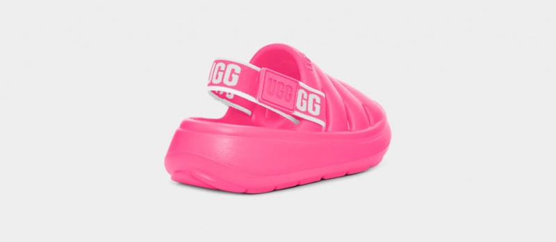 Ugg Sport Yeah Kids' Sandals Pink | DYBGIFQ-48