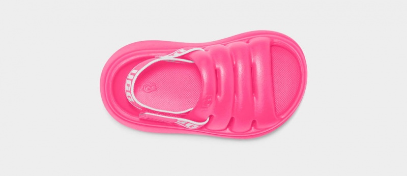 Ugg Sport Yeah Kids' Sandals Pink | DYBGIFQ-48