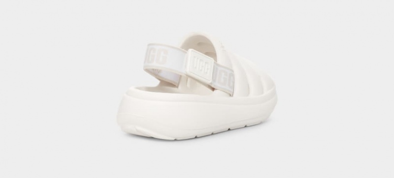 Ugg Sport Yeah Kids' Sandals White | LARZPVS-63