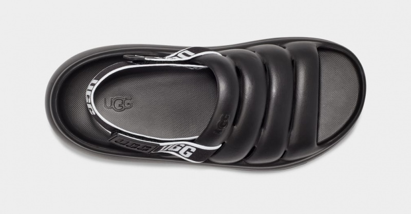 Ugg Sport Yeah Men's Sandals Black | JDXZPSO-46