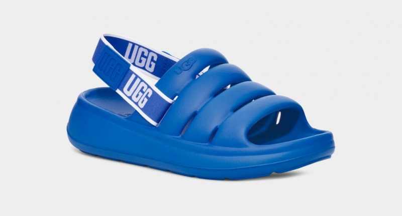 Ugg Sport Yeah Men's Sandals Blue | XDHABLK-04