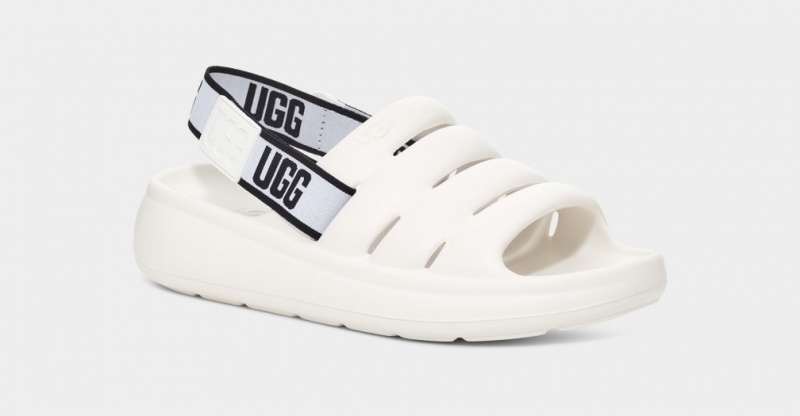 Ugg Sport Yeah Men's Sandals White | LTOMZJF-20