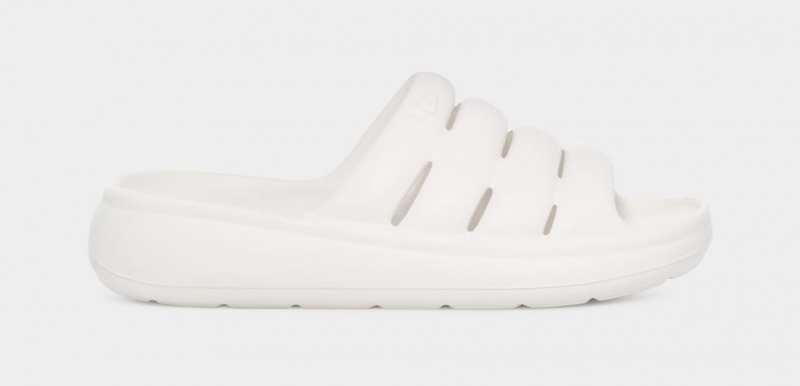 Ugg Sport Yeah Men's Sandals White | LTOMZJF-20