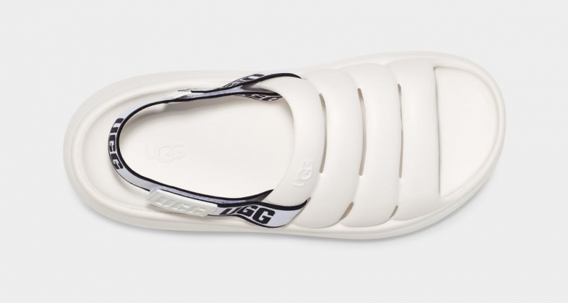 Ugg Sport Yeah Men's Sandals White | LTOMZJF-20