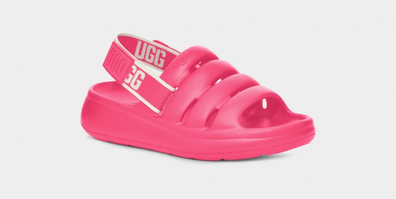 Ugg Sport Yeah Women's Slides Pink | LHGJOES-80