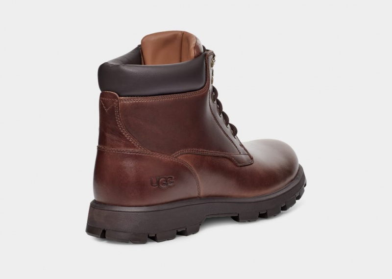 Ugg Stenton Men's Boots Brown | QCKUHMI-07