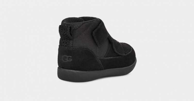 Ugg Stryder Washable Kids' Sneakers Black | UKZYSMG-90