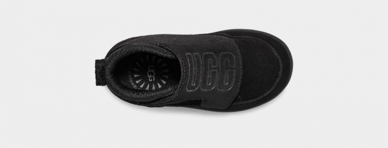 Ugg Stryder Washable Kids' Sneakers Black | UKZYSMG-90