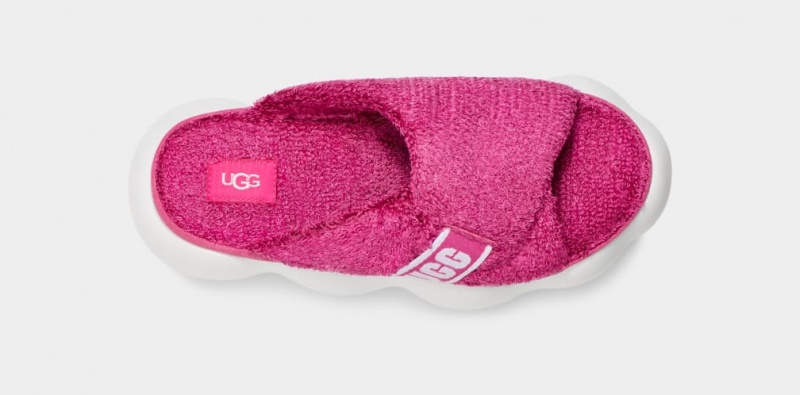 Ugg Sugarcloud Women's Slides Pink | QWHNEKU-90