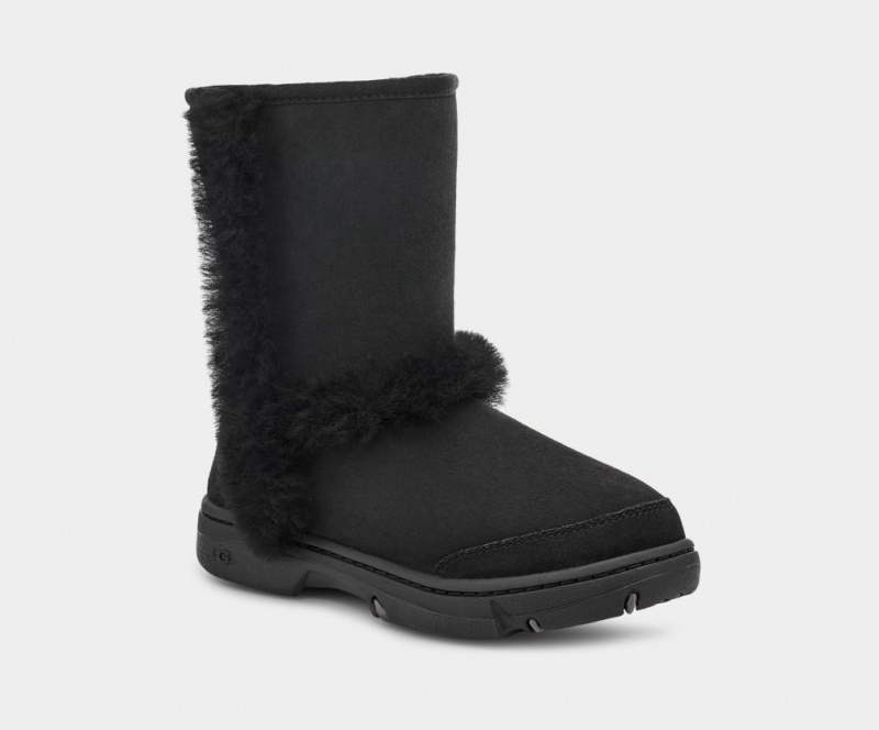 Ugg Sunburst Women's Boots Black | JMPIVWN-05