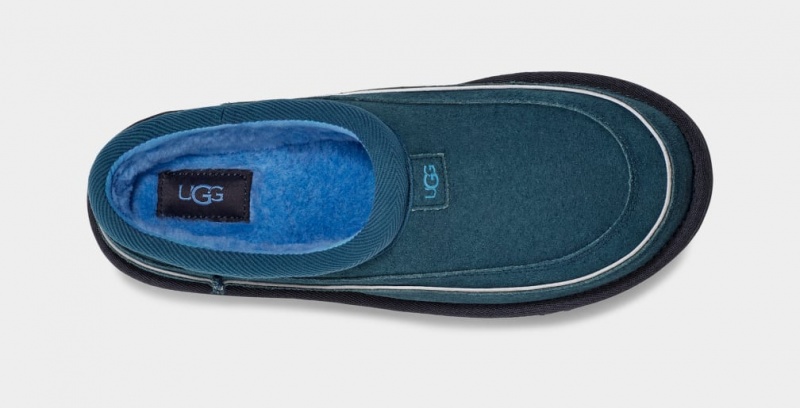 Ugg Tasman Cali Wave Men's Slippers Blue | NOJMUBF-64