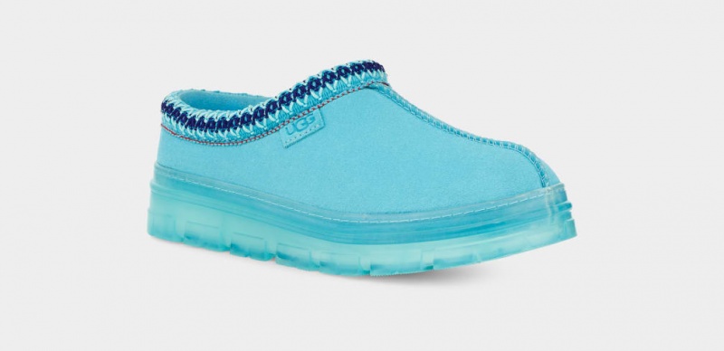 Ugg Tasman Clear Women's Slippers Blue | GPOBSZV-72