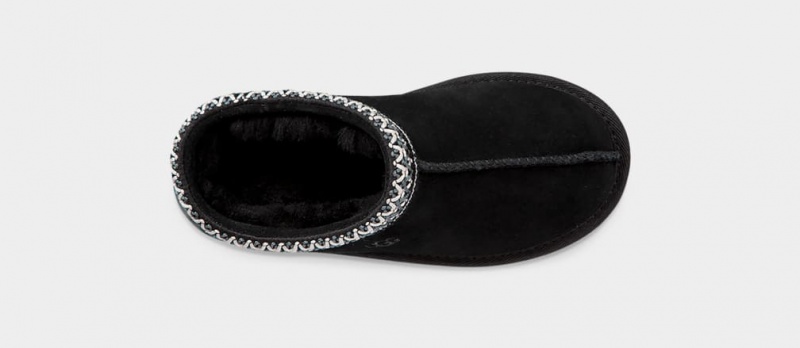 Ugg Tasman II Kids' Slippers Black | PMVTBIK-64