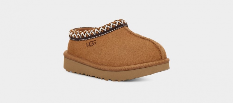 Ugg Tasman II Kids' Slippers Brown | QDUGCAJ-25