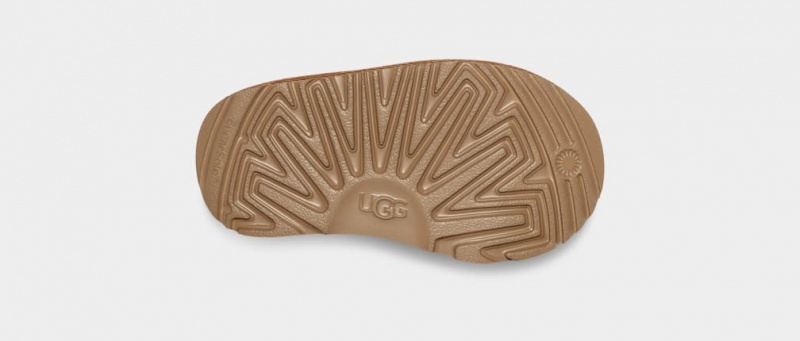 Ugg Tasman II Kids' Slippers Brown | QDUGCAJ-25