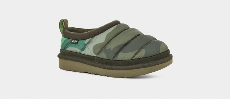 Ugg Tasman LTA Calio Kids' Slippers Olive | NATKOUP-35