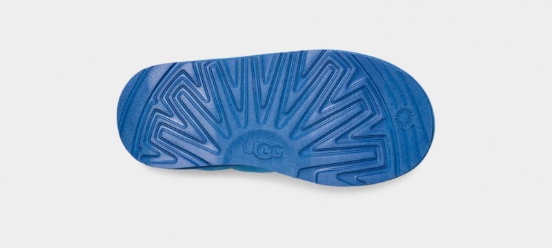 Ugg Tasman LTA Kids' Slippers Blue | IRWXKCV-85