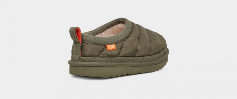 Ugg Tasman LTA Kids' Slippers Olive | PZXSROJ-45