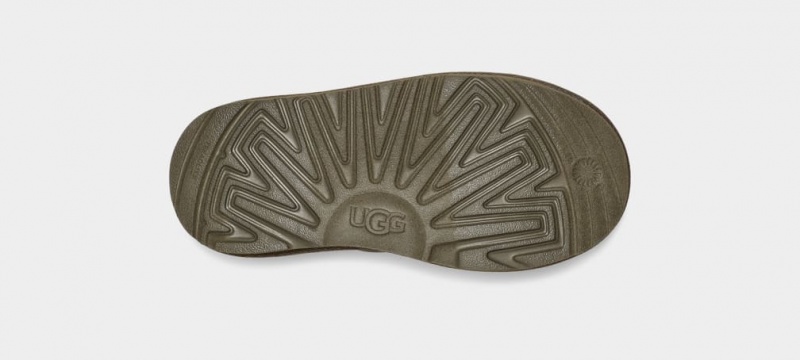 Ugg Tasman LTA Kids' Slippers Olive | PZXSROJ-45