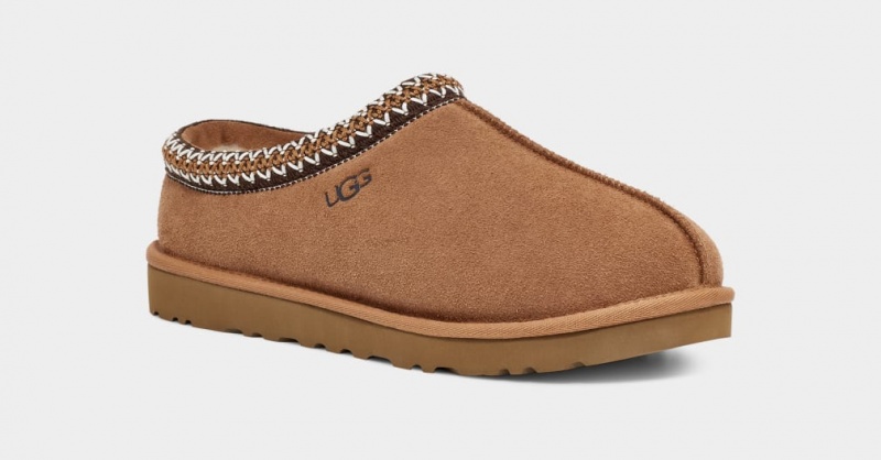 Ugg Tasman Men's Moccasins Brown | WKZTDNR-06