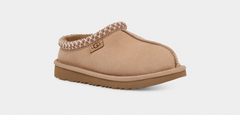 Ugg Tasman Regenerate Kids' Slippers Brown | QXGCVOR-07