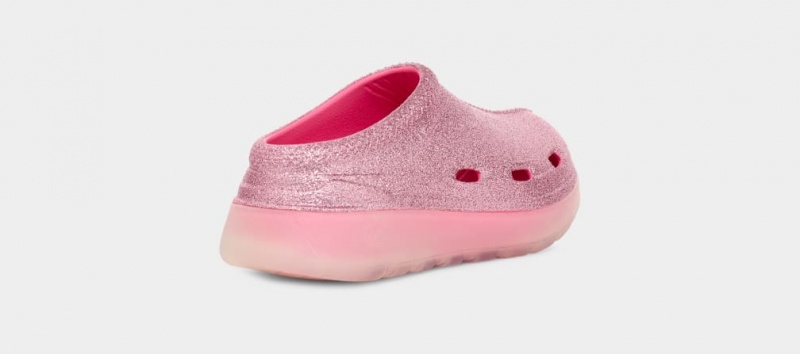 Ugg Tasman Sport Glitter Kids' Sneakers Pink | JBZNYLK-60