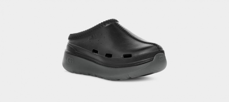 Ugg Tasman Sport Kids' Slippers Black | FHMOSPE-03