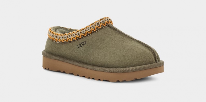 Ugg Tasman Women's Slip On Olive | JIUOBQG-54