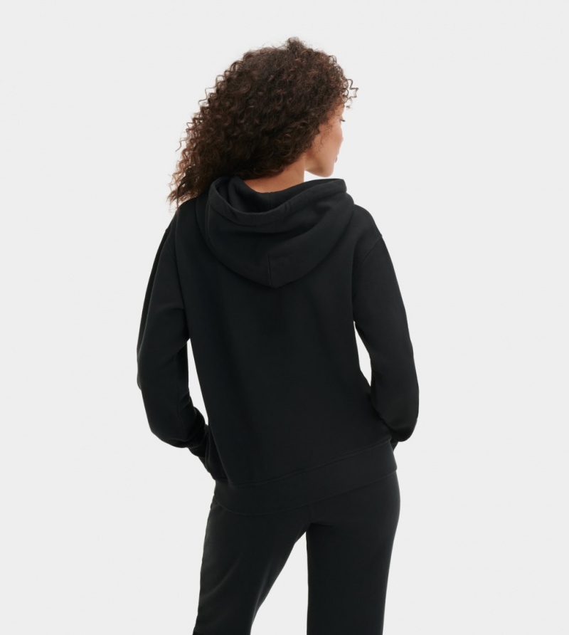 Ugg Tatiana Women's Hoodie Black | XOGSBDE-48