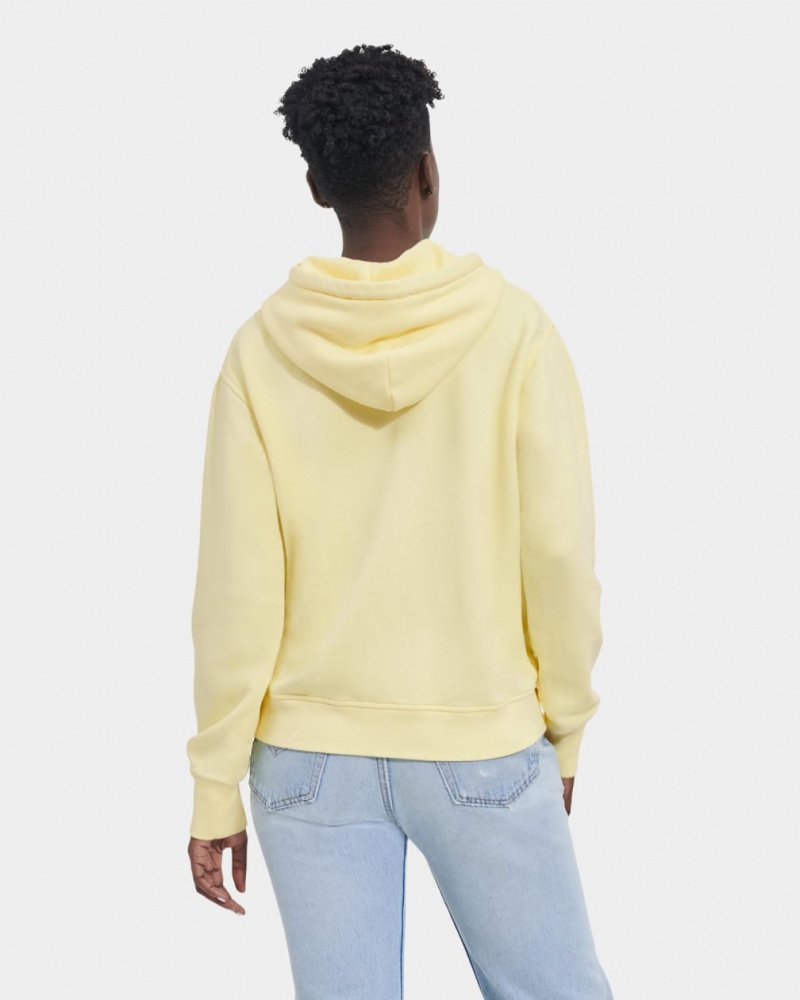 Ugg Tatiana Women's Hoodie Yellow | VTWGHBJ-98