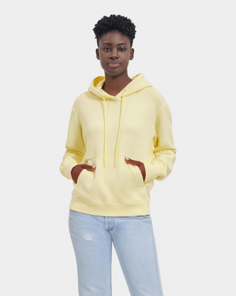 Ugg Tatiana Women\'s Hoodie Yellow | VTWGHBJ-98