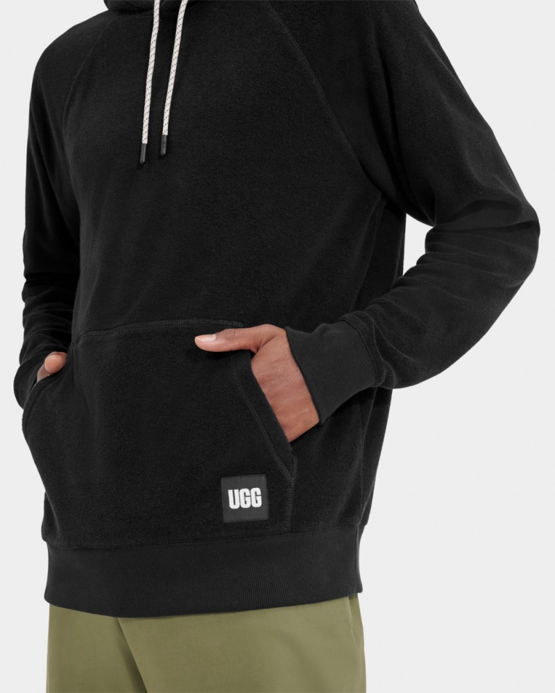 Ugg Terrance Men's Hoodie Black | JVPFYIC-57