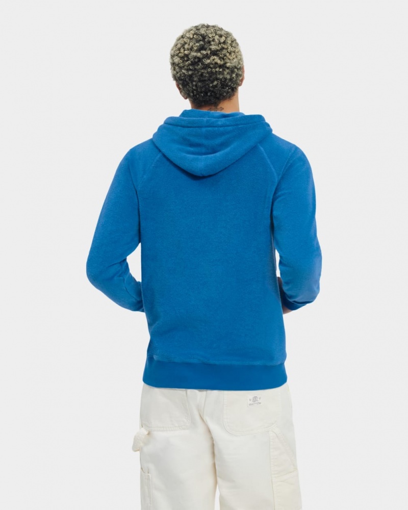 Ugg Terrance Men's Hoodie Navy / Blue | SGPCQZI-65