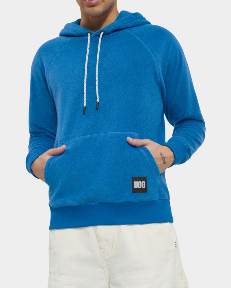 Ugg Terrance Men's Hoodie Navy / Blue | SGPCQZI-65