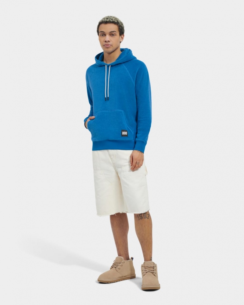 Ugg Terrance Men's Hoodie Navy / Blue | SGPCQZI-65