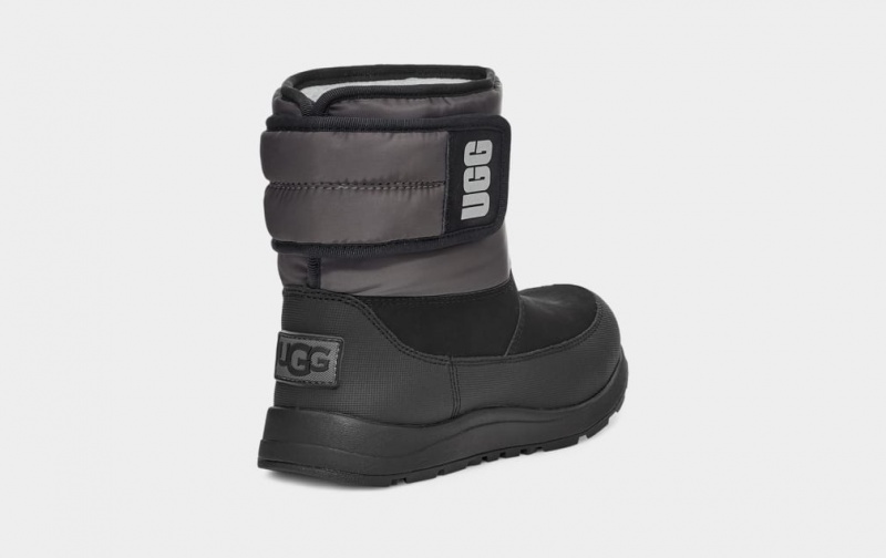 Ugg Toty Weather Kids' Boots Black / Grey | EJXWSVN-94