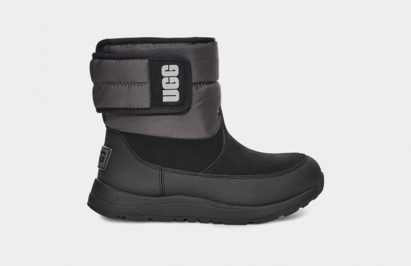 Ugg Toty Weather Kids\' Boots Black / Grey | EJXWSVN-94