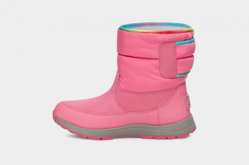 Ugg Toty Weather Rainbow Kids' Boots Pink / Rose / Multicolor | TCOGDYS-07