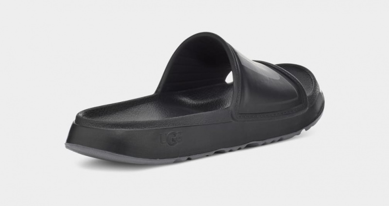 Ugg Wilcox Men's Slides Black | KVNACUH-16