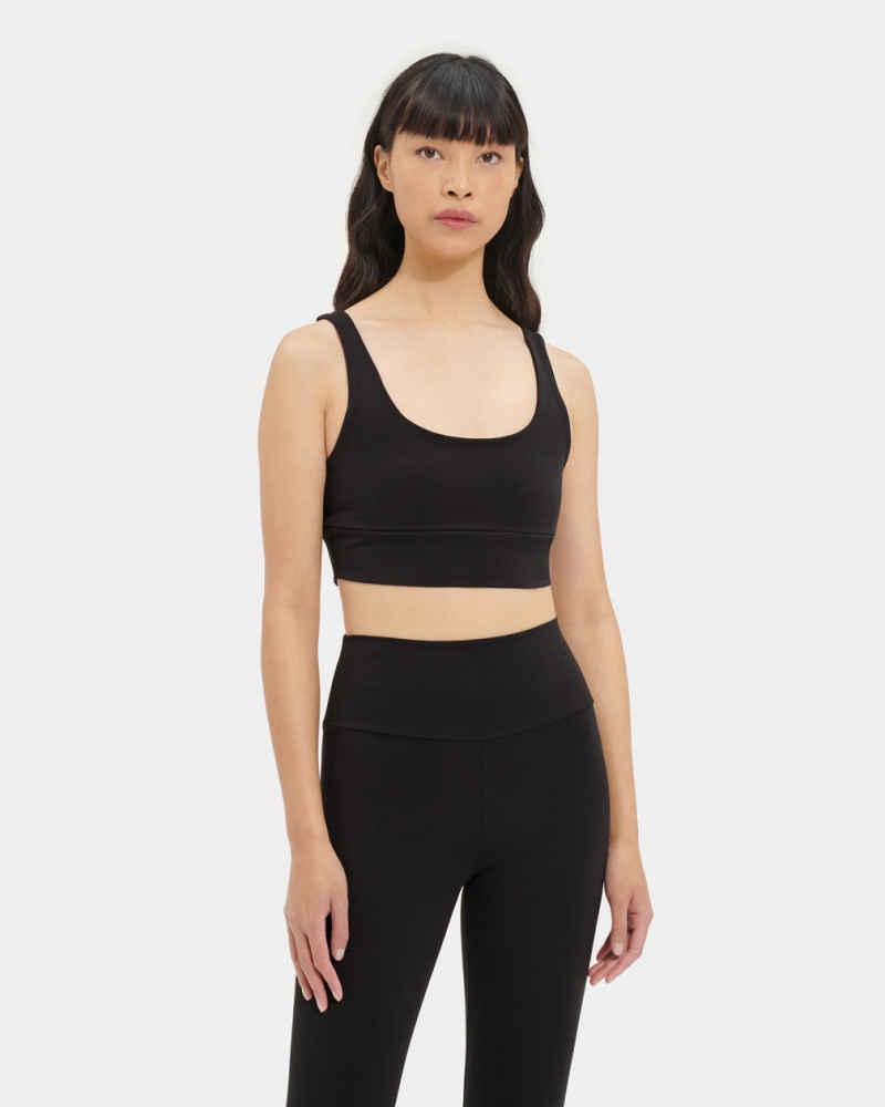 Ugg Zayley Bralette Women's Tops Black | RTUFZEX-06