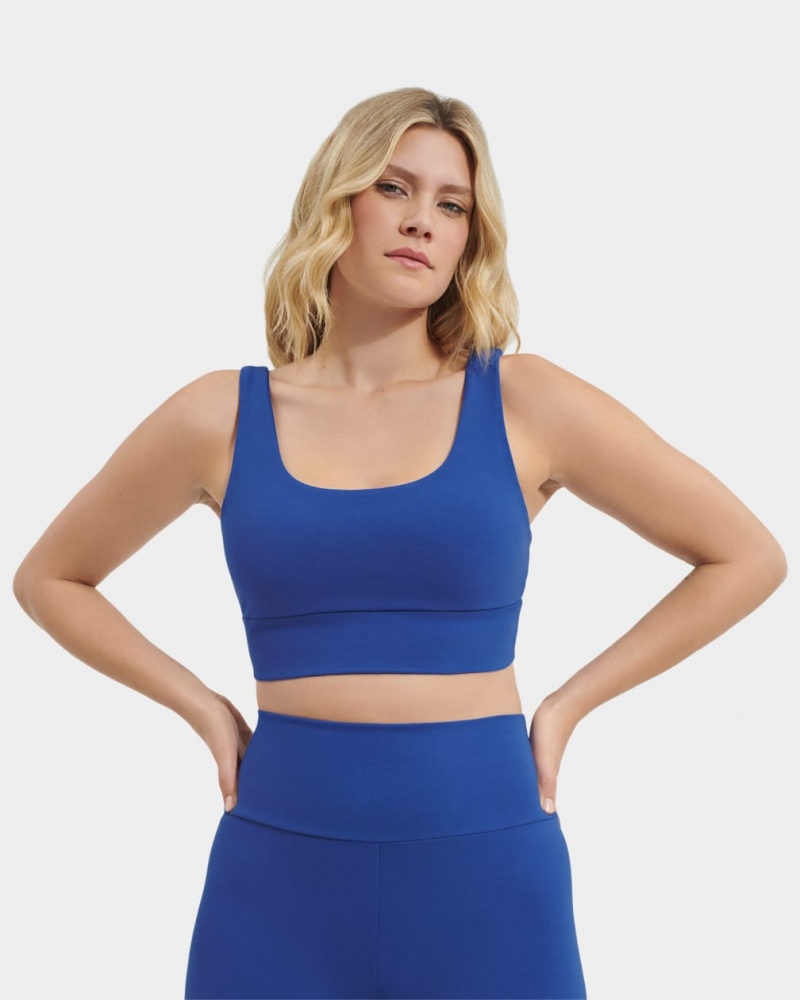 Ugg Zayley Bralette Women's Tops Blue | VNBJOEU-98