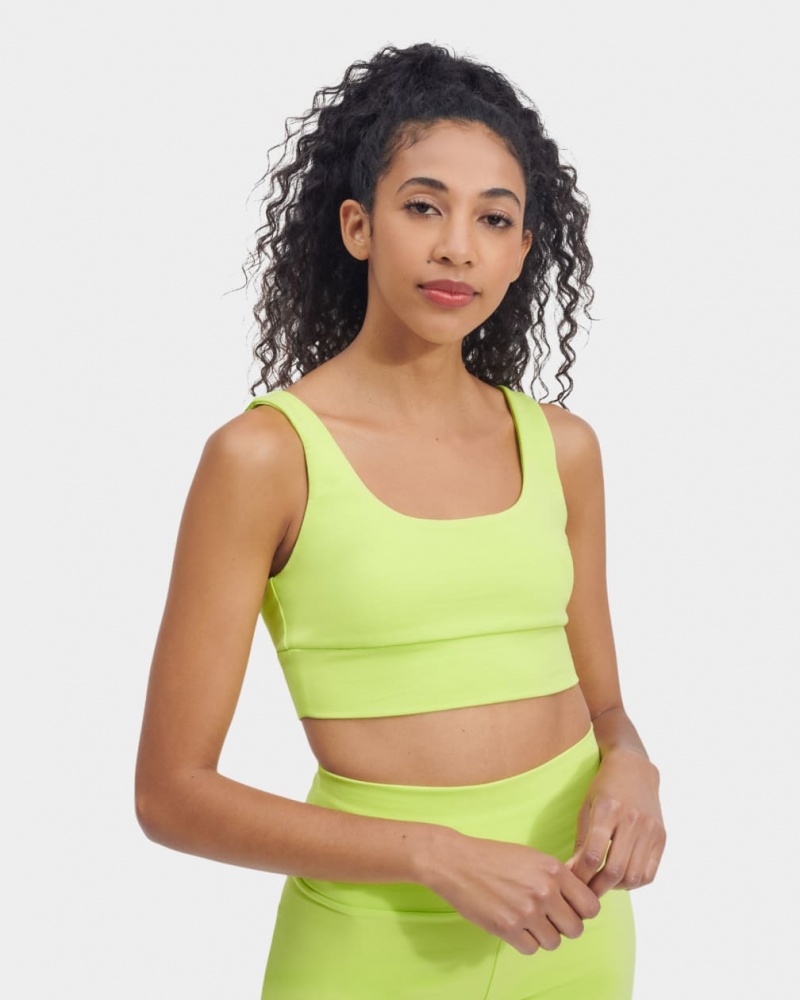 Ugg Zayley Bralette Women's Tops Green | MWYREPC-02