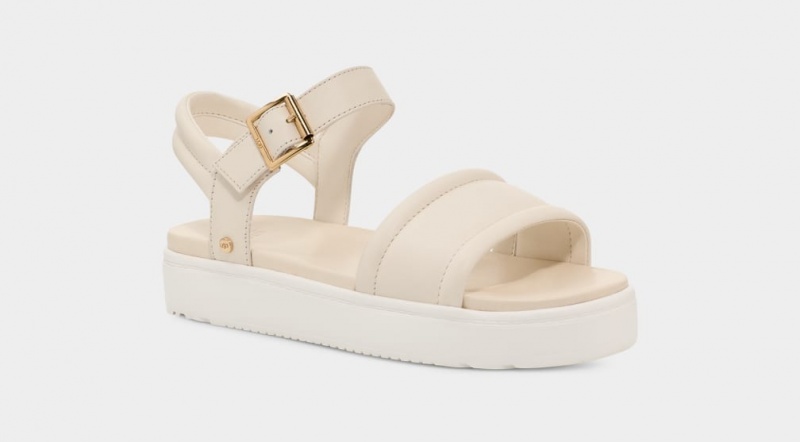 Ugg Zayne Strap Women's Sandals Beige | UPQTEDG-15