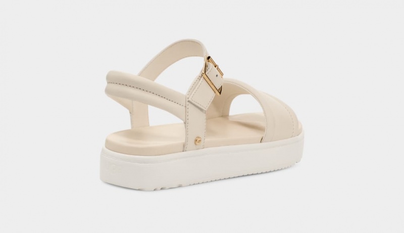 Ugg Zayne Strap Women's Sandals Beige | UPQTEDG-15