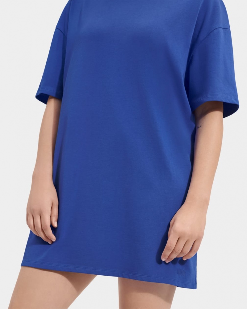 Ugg Zoey T-Shirt Women's Dress Blue | XHQVBDR-13